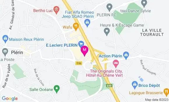 Localisation Station Leclerc