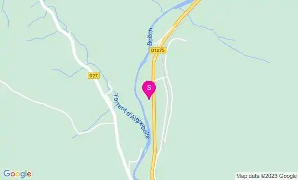 Localisation Station les Chambons