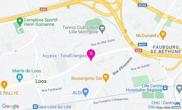 Localisation Access TotalEnergies