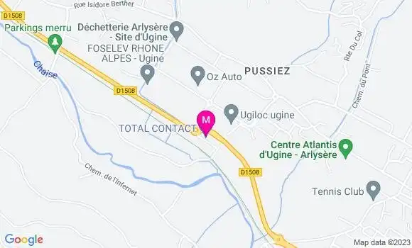 Localisation Relais la Savoyarde