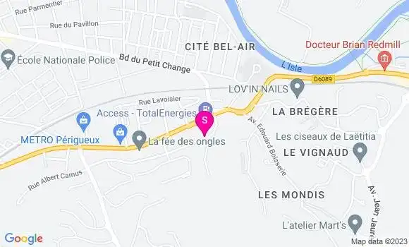 Localisation Access TotalEnergies