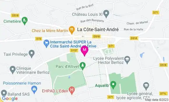Localisation Casino Supermarche