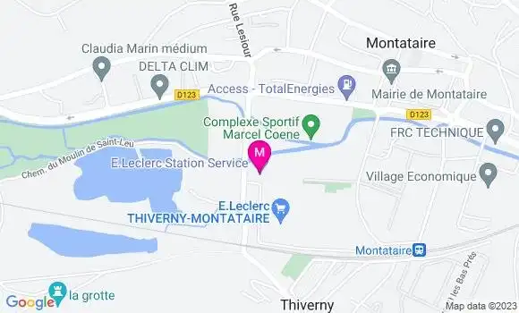 Localisation Station Leclerc