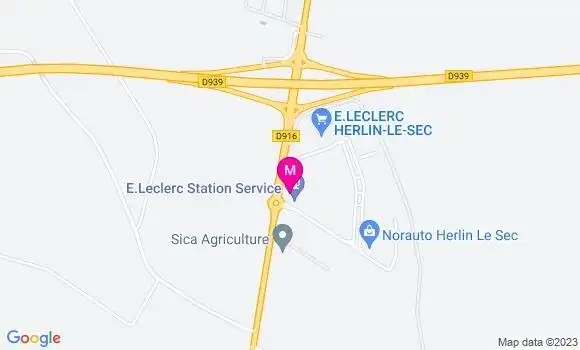 Localisation Station Leclerc