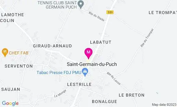 Localisation Station Carrefour