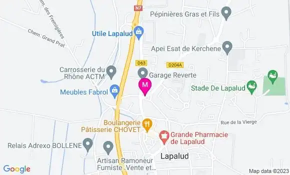 Localisation Station Leclerc