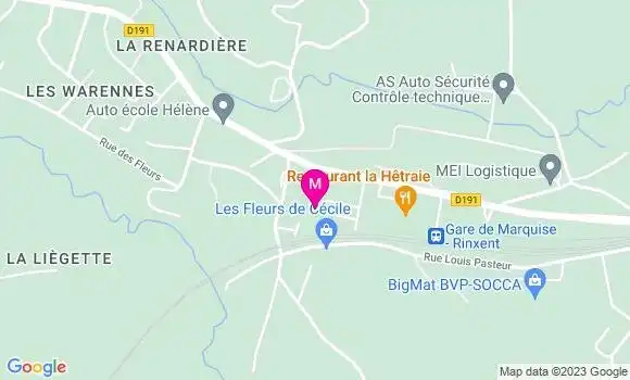Localisation Carrefour Contact