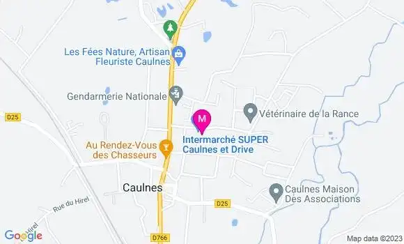 Localisation Intermarché Station