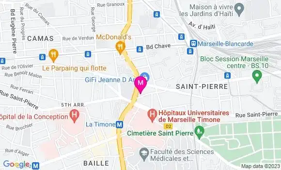 Localisation Relais la Rocade