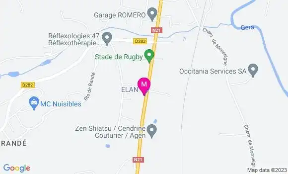 Localisation Elan