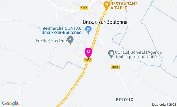 Localisation Intermarché Station