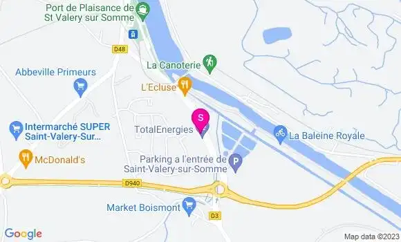 Localisation Garage de Saint Val