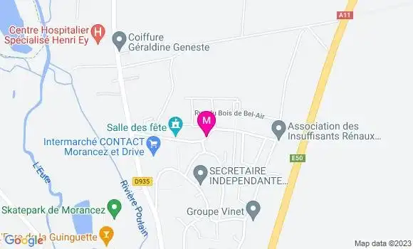 Localisation Intermarché Station