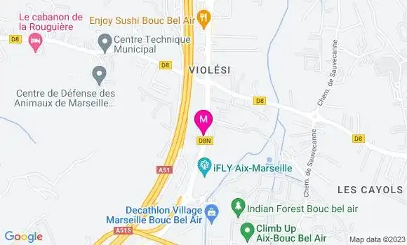 Localisation Esso Violesi