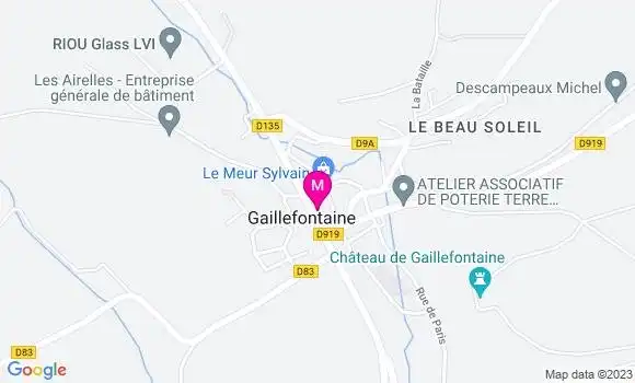 Localisation Station Esso