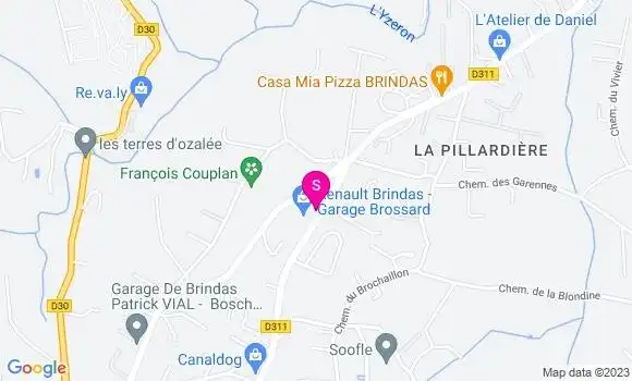 Localisation Ets Brossard