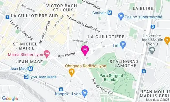 Localisation Relais Garibaldi