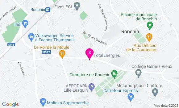 Localisation TotalEnergies