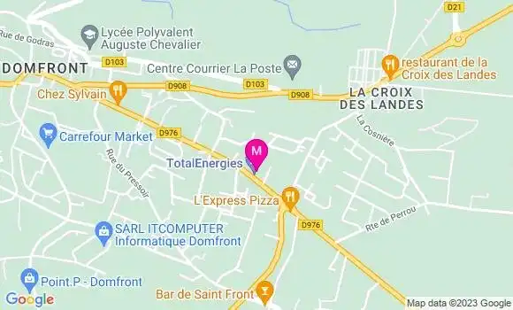 Localisation TotalEnergies
