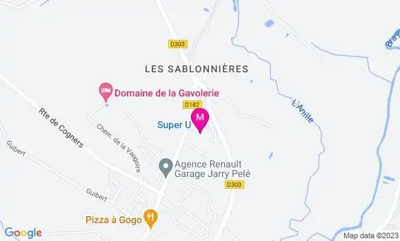 Localisation Super U