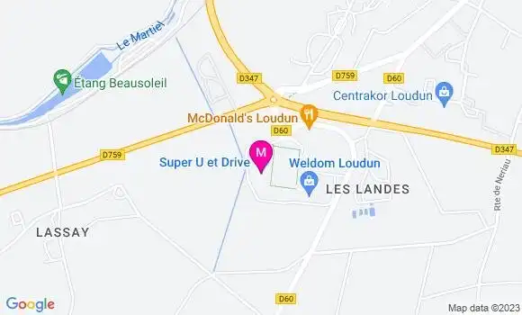 Localisation Super U