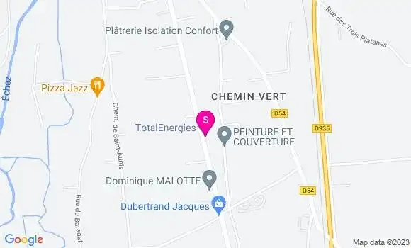 Localisation TotalEnergies