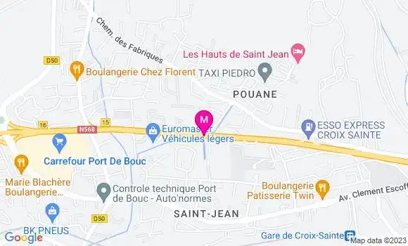 Localisation Esso Express
