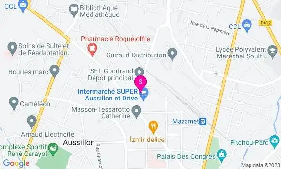 Localisation Intermarché Station