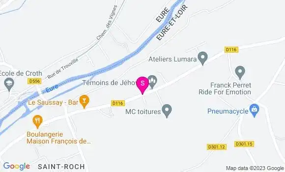 Localisation Carrefour Market