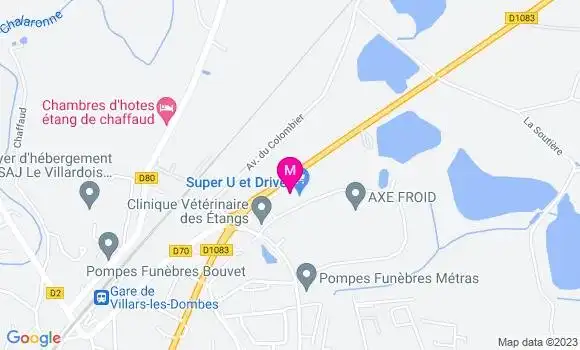 Localisation Super U
