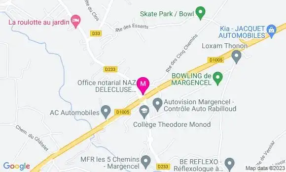 Localisation Carrefour