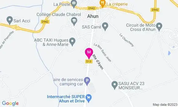 Localisation Intermarché Station