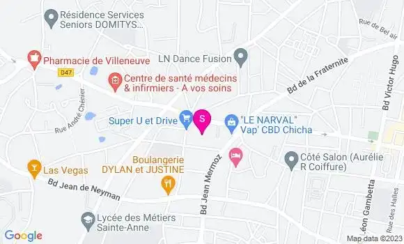 Localisation Super U