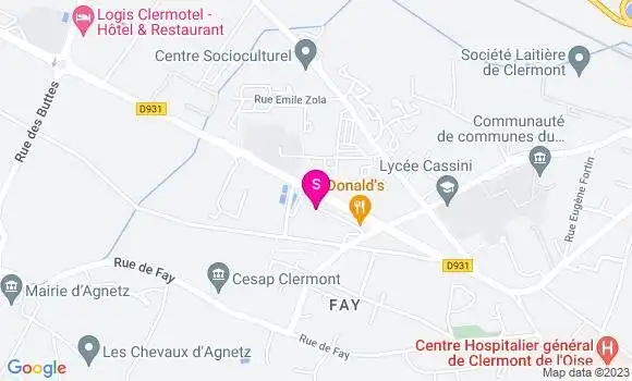 Localisation Intermarché Station