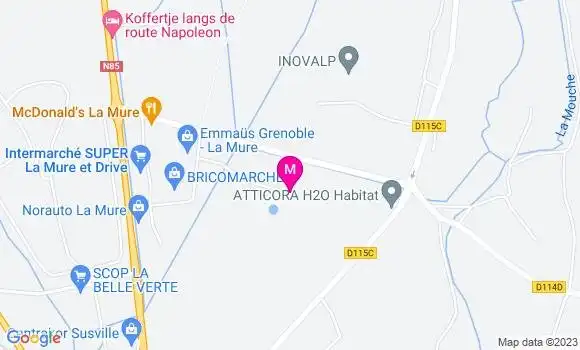 Localisation Intermarché Station