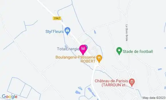 Localisation Garage Petetin
