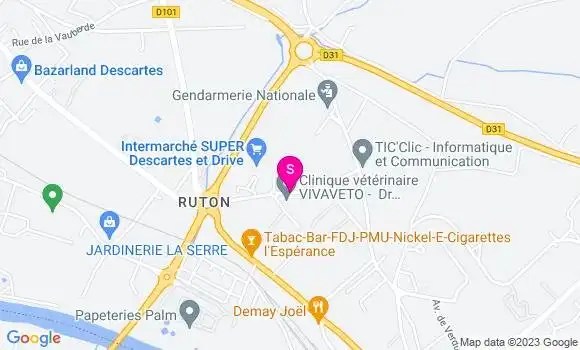 Localisation Intermarché Station