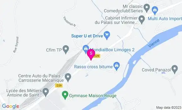 Localisation Super U