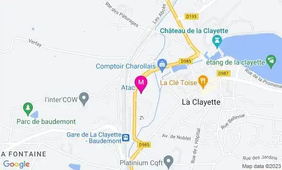 Localisation Atac