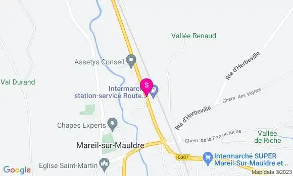 Localisation Intermarché Station