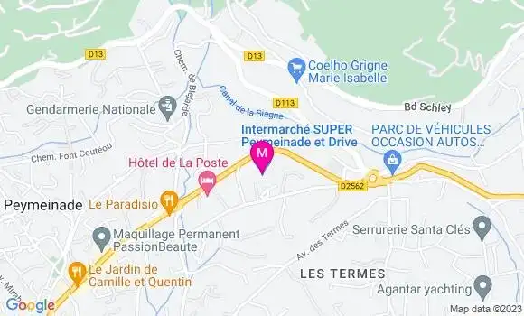 Localisation Intermarché Station