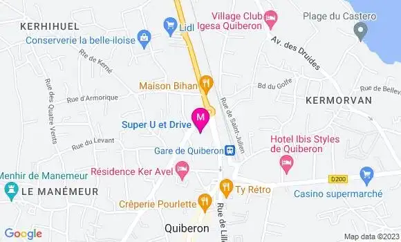 Localisation Super U