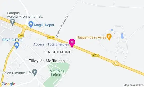Localisation Access TotalEnergies