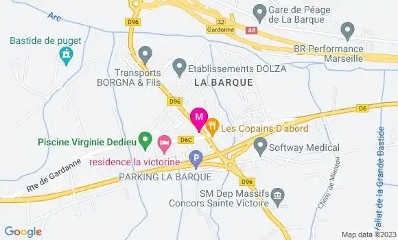 Localisation Esso Express