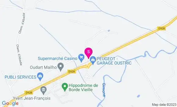 Localisation Station Service Casino