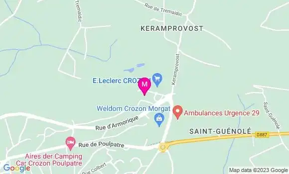 Localisation Station Leclerc