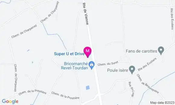 Localisation Super U