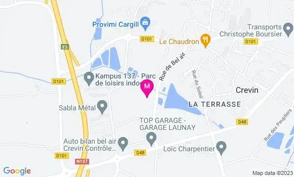 Localisation Station U