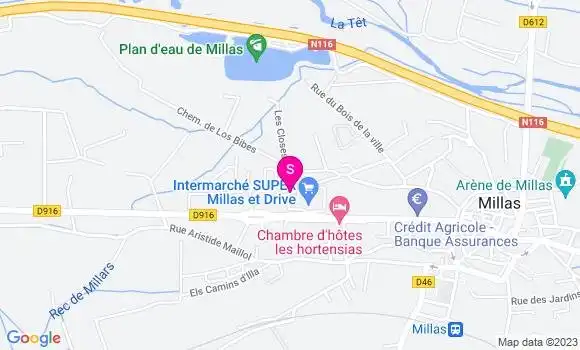 Localisation Intermarché Station