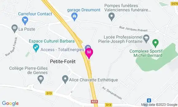 Localisation TotalEnergies